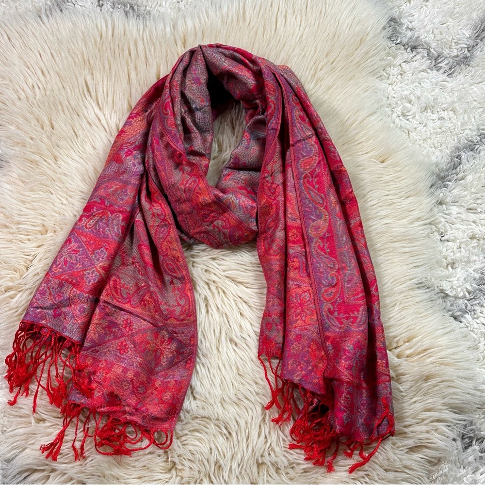 PASHMINA Scarf Shawl multicolor 100% cashmere